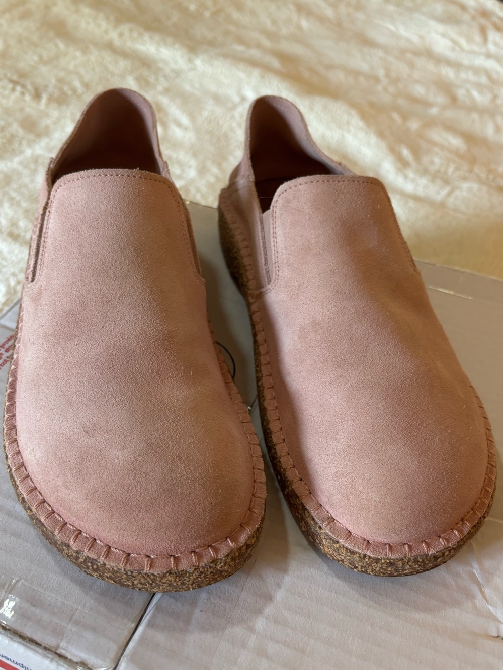 Birkenstock Callan Suede Slip-On Loafer in Soft Pink 39 - Picture 4 of 7